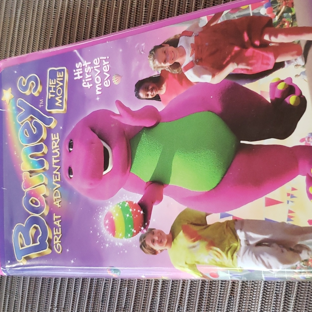 Barney's Great Adventure the movie-1998-vhs